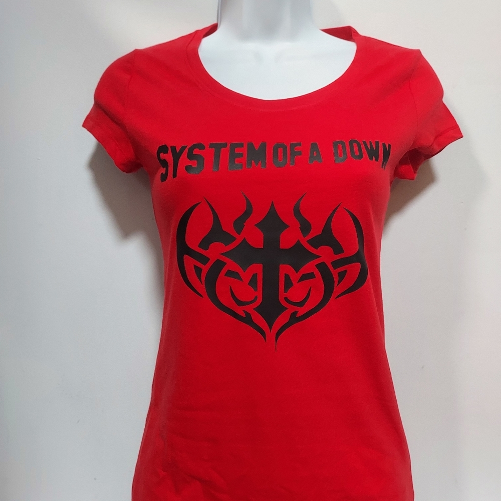System of a down shirt fitted system of a down shirt womens